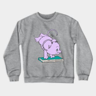 Library Mouse Crewneck Sweatshirt